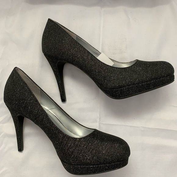 Fioni Night Glittery 4” Stiletto Heels - Picture 8 of 10